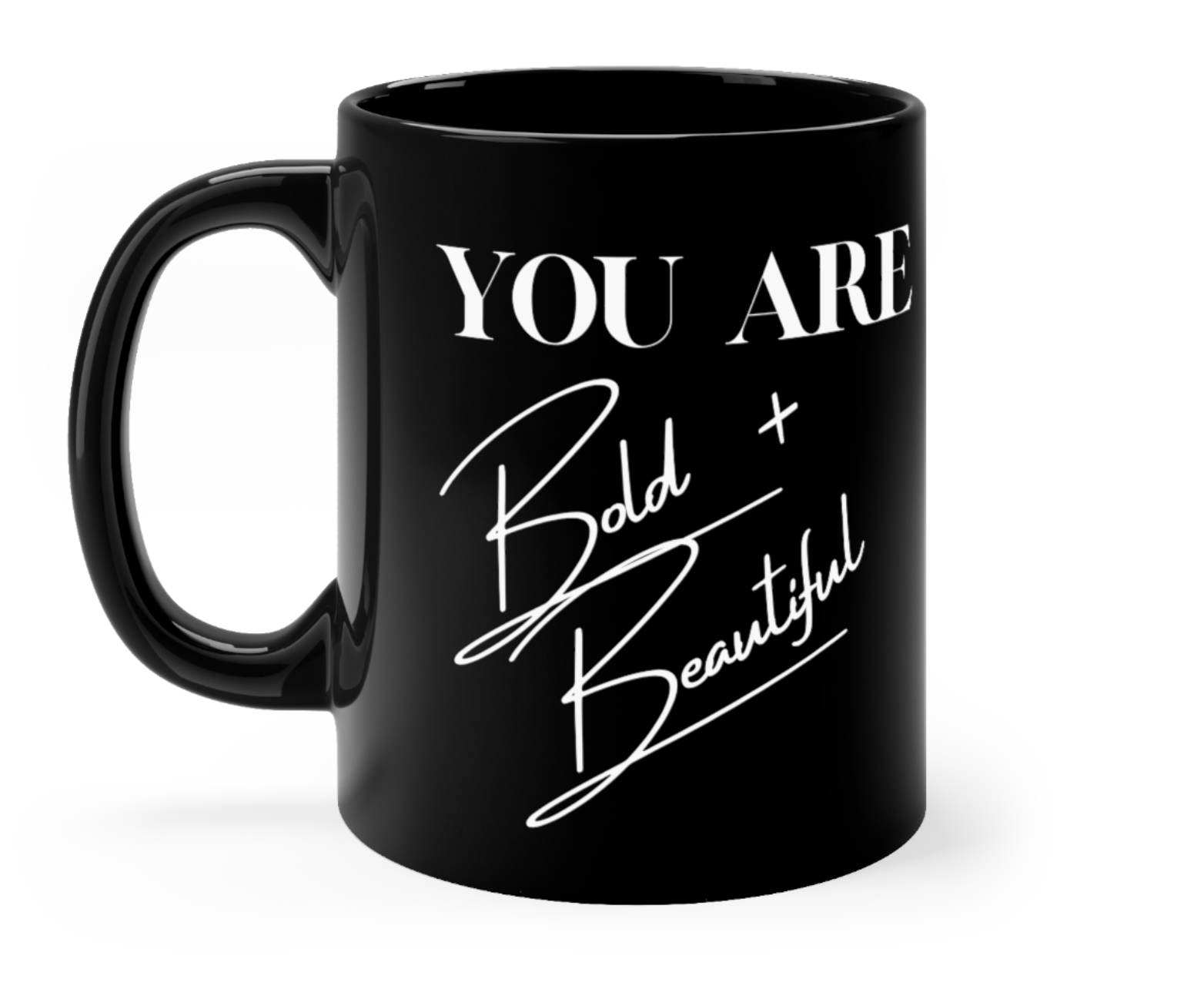 Bold + Beautiful 11oz Mug – Bold and Beautiful Coffee Bar