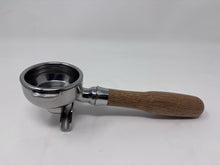 Load image into Gallery viewer, 58mm Double Spout Portafilter with Wood Handle
