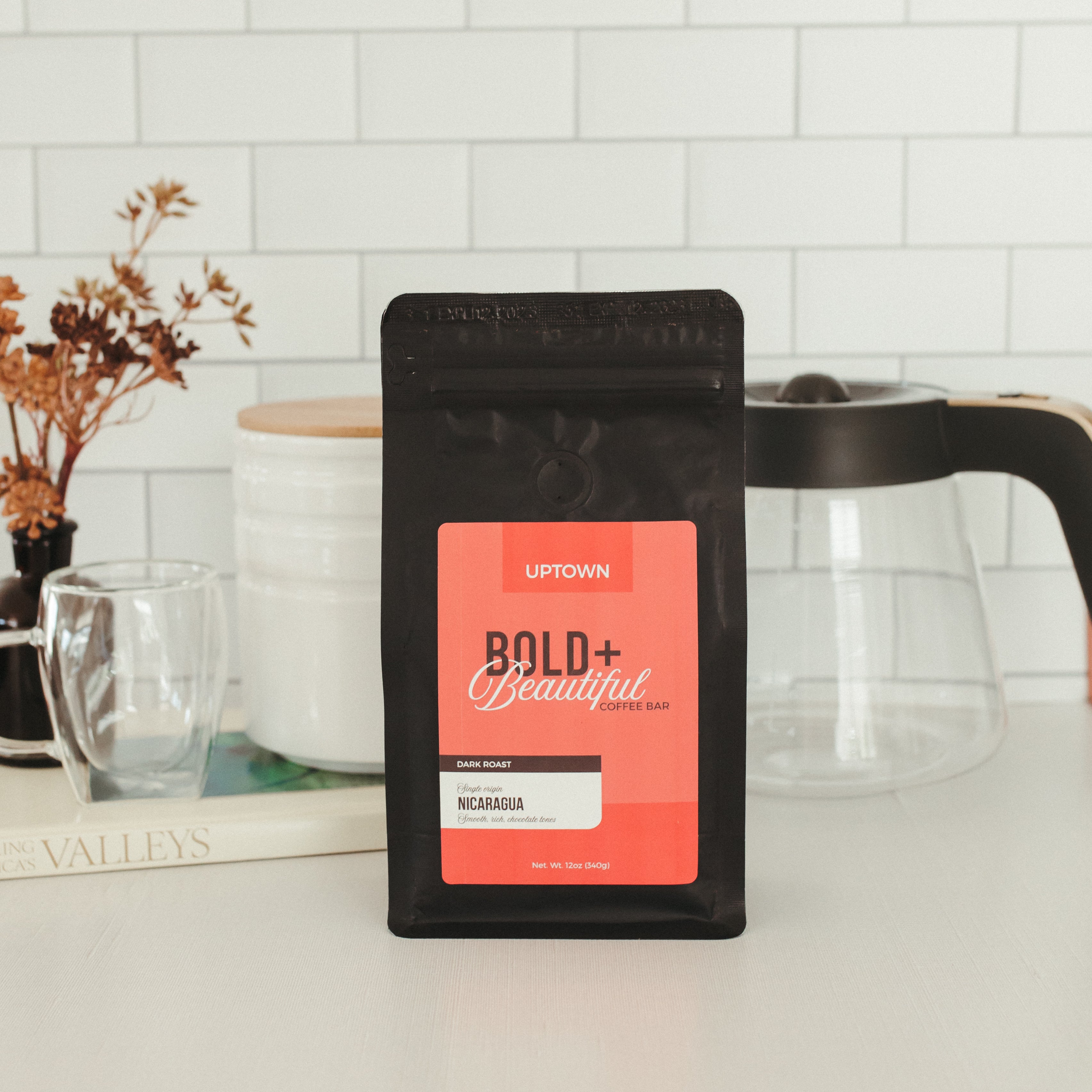 Uptown Ground Coffee (Dark Roast) Bold and Beautiful Coffee Bar